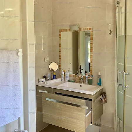 4cam35 Dans Avec Piscine Apartamento Collioure