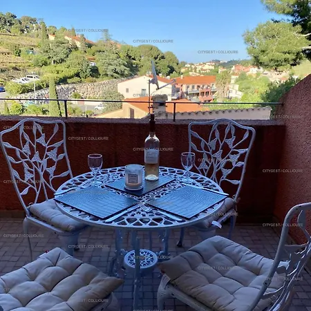 4cam35 Dans Avec Piscine Apartamento Collioure