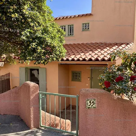 4cam35 Dans Avec Piscine * Collioure